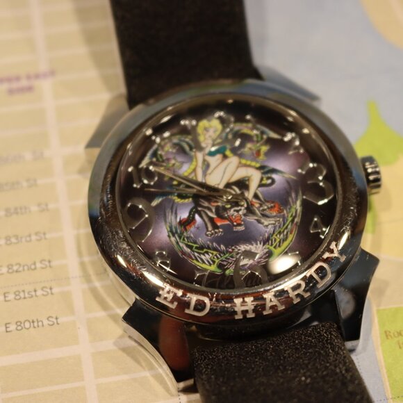 Ed Hardy EV-HW0097 Men's Watch - Picture 2 of 7